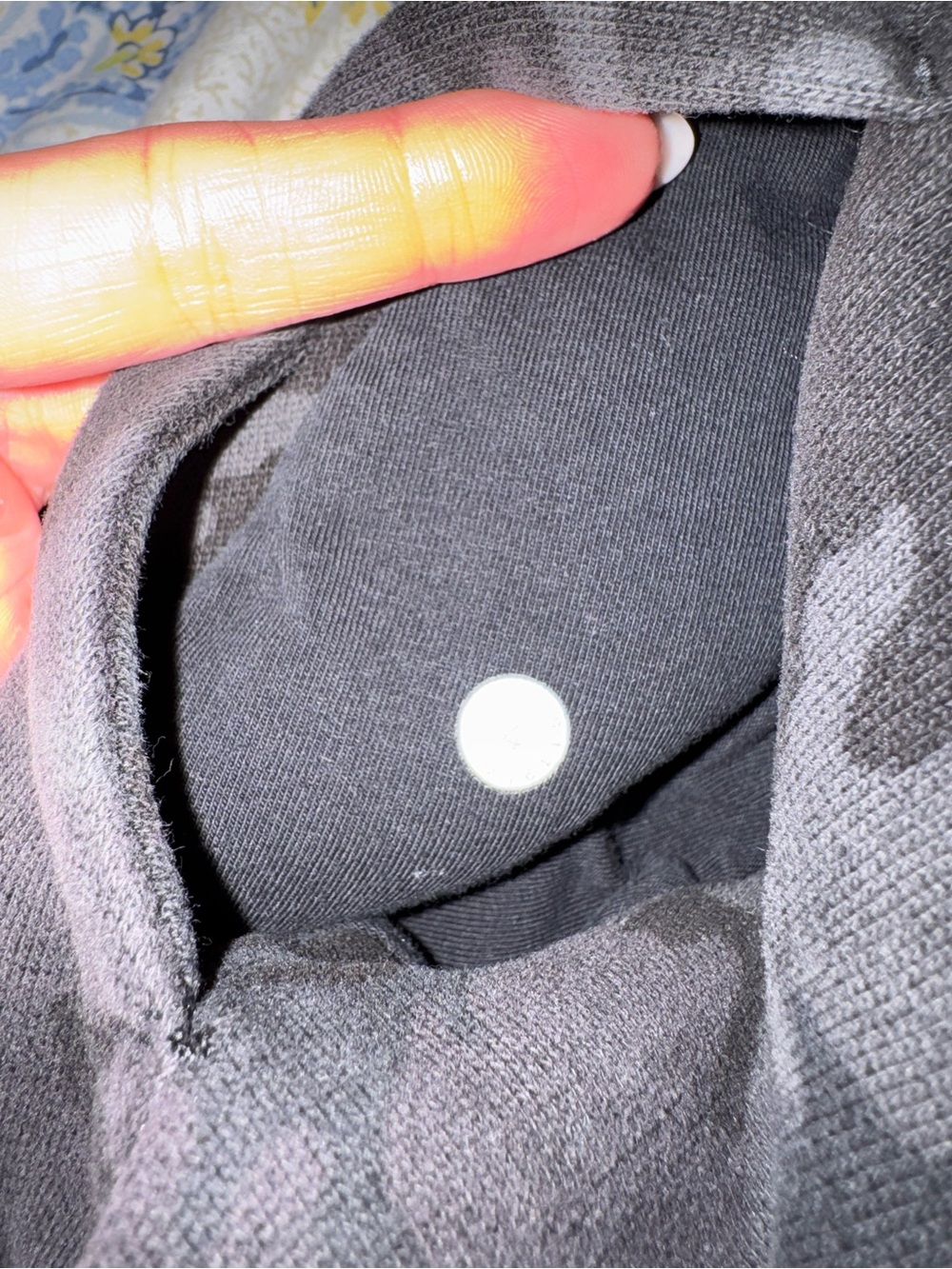 lululemon athletica Black Camo Zip Hoodie Jacket - Picture 3 of 4